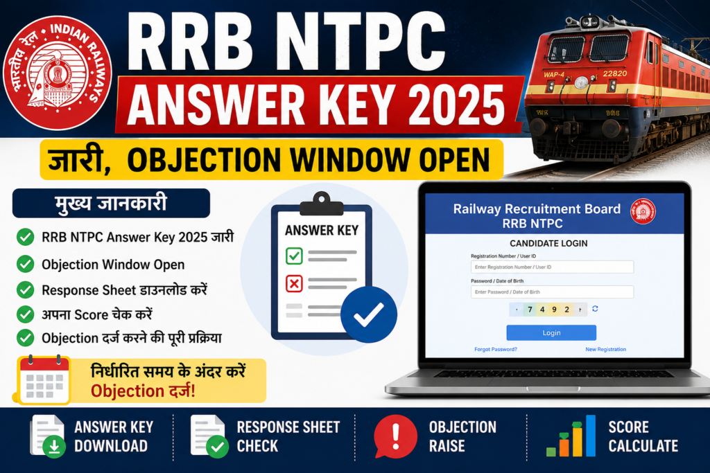 RRB NTPC Answer Key