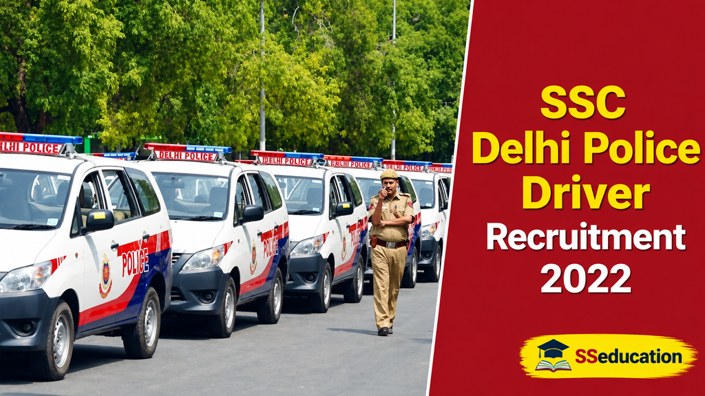 Delhi Police Constable Driver PE&MT 2026